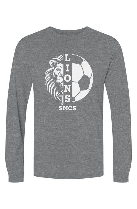 St. Mark Catholic Soccer Triblend L/S Tee