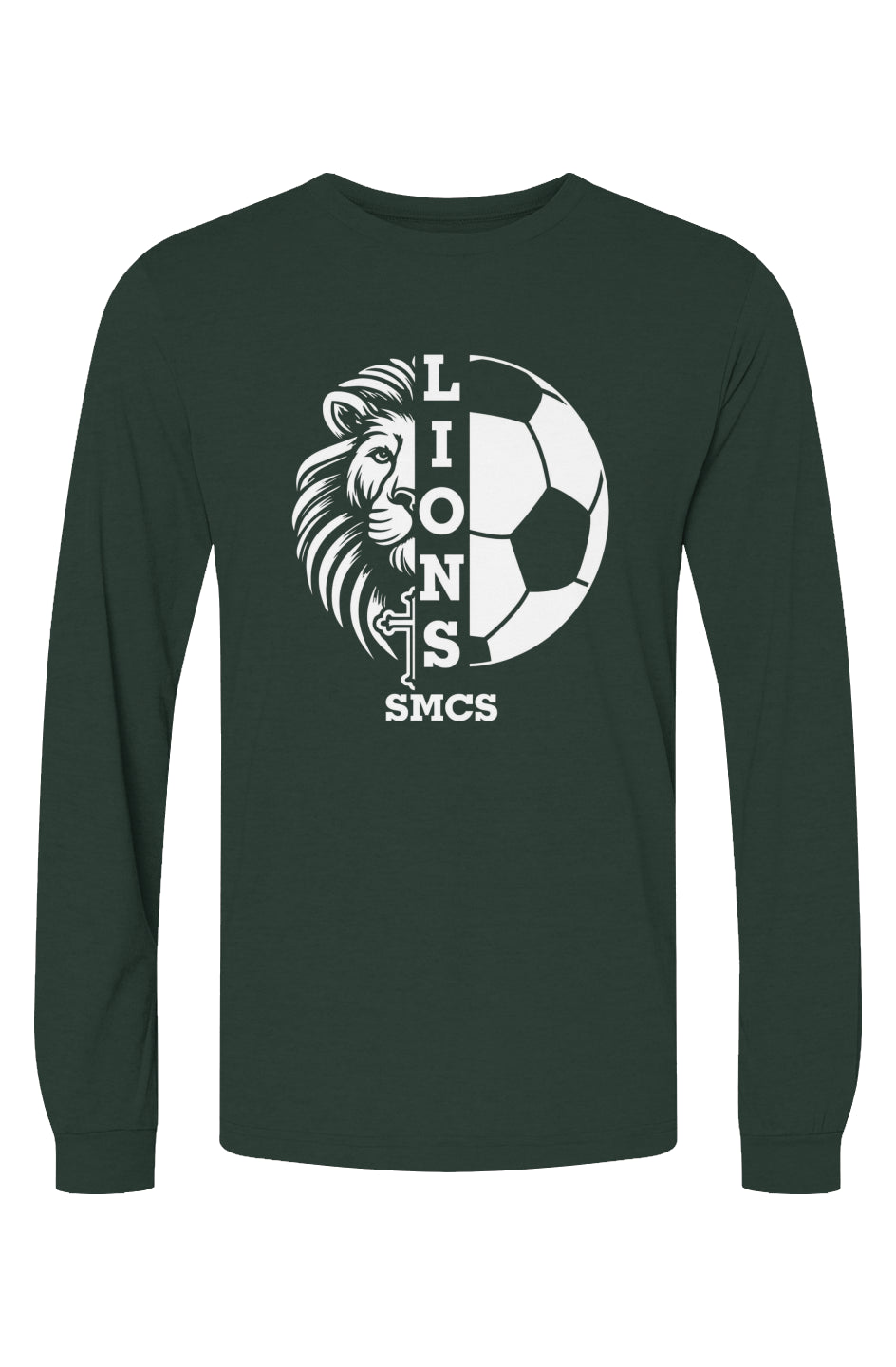 St. Mark Catholic Soccer Triblend L/S Tee