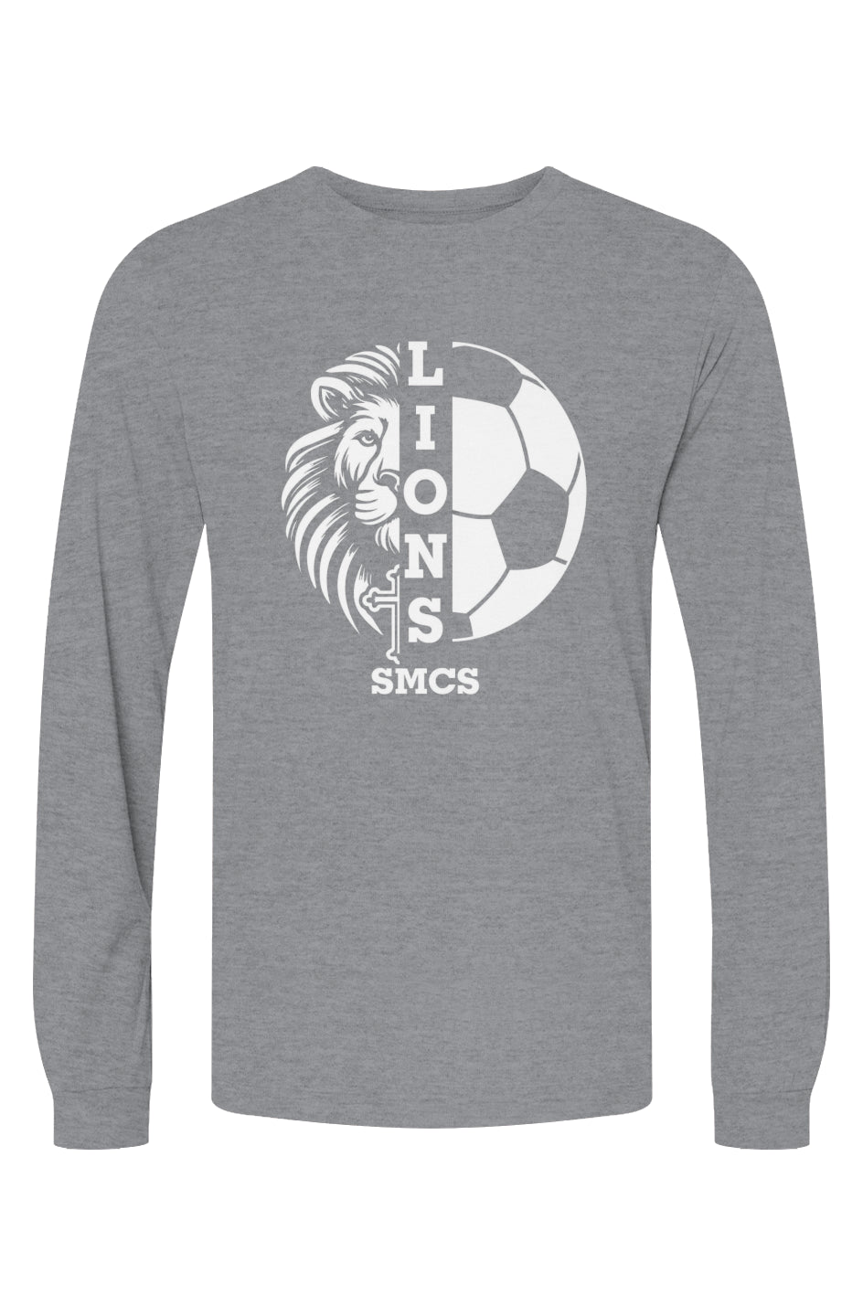 St. Mark Catholic Soccer Triblend L/S Tee