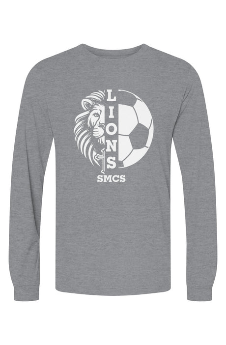 St. Mark Catholic Soccer Triblend L/S Tee