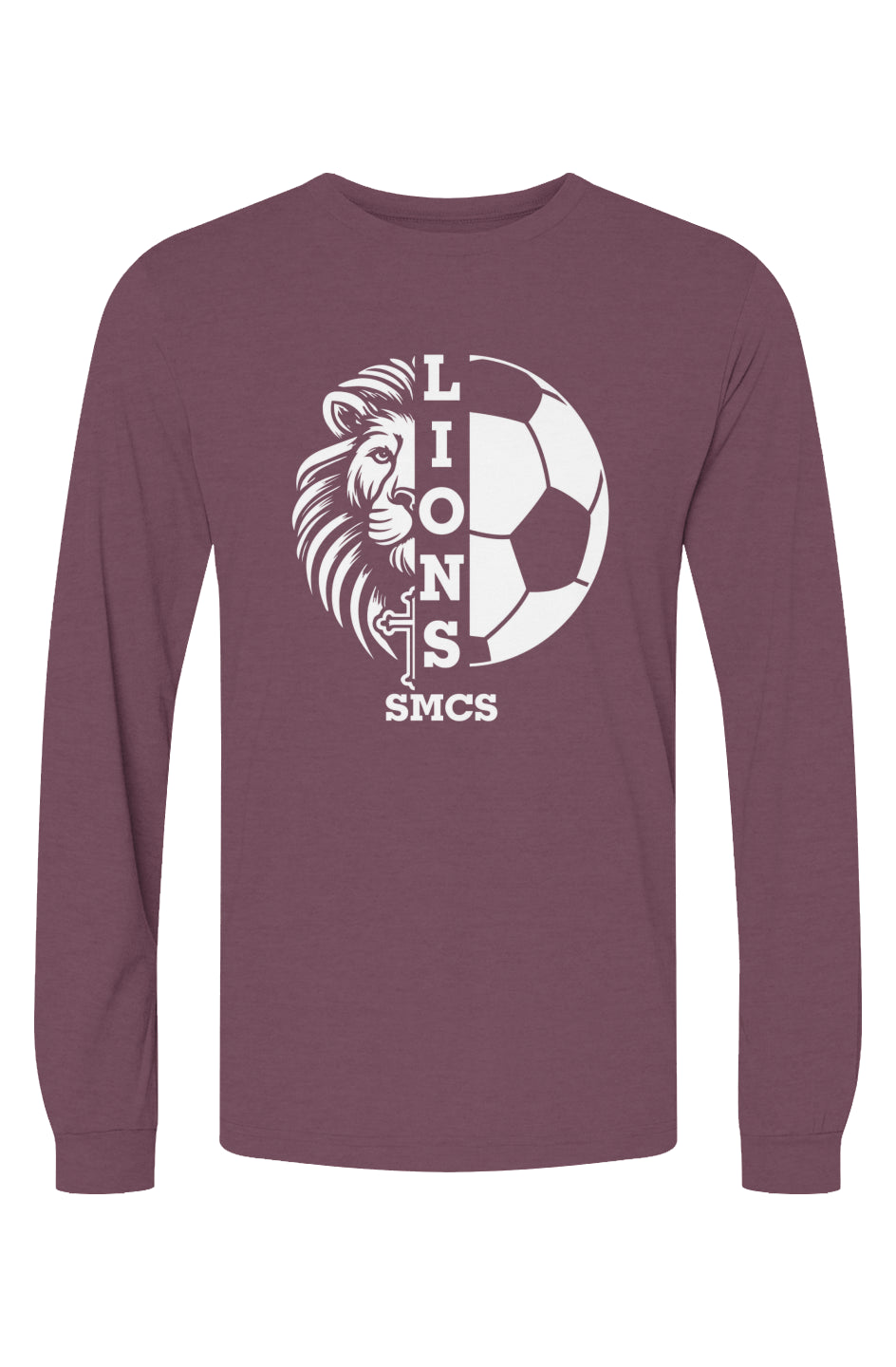 St. Mark Catholic Soccer Triblend L/S Tee
