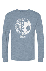 St. Mark Catholic Soccer Triblend L/S Tee