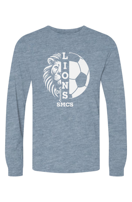 St. Mark Catholic Soccer Triblend L/S Tee