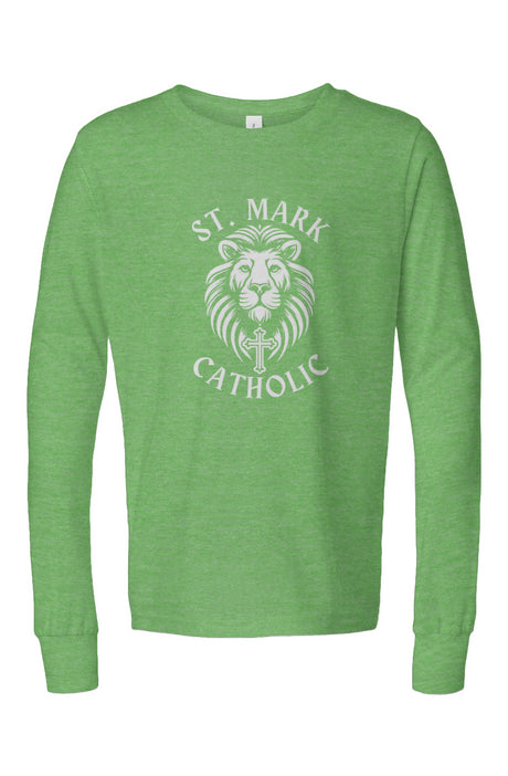 St. Mark Catholic Triblend L/S Tee