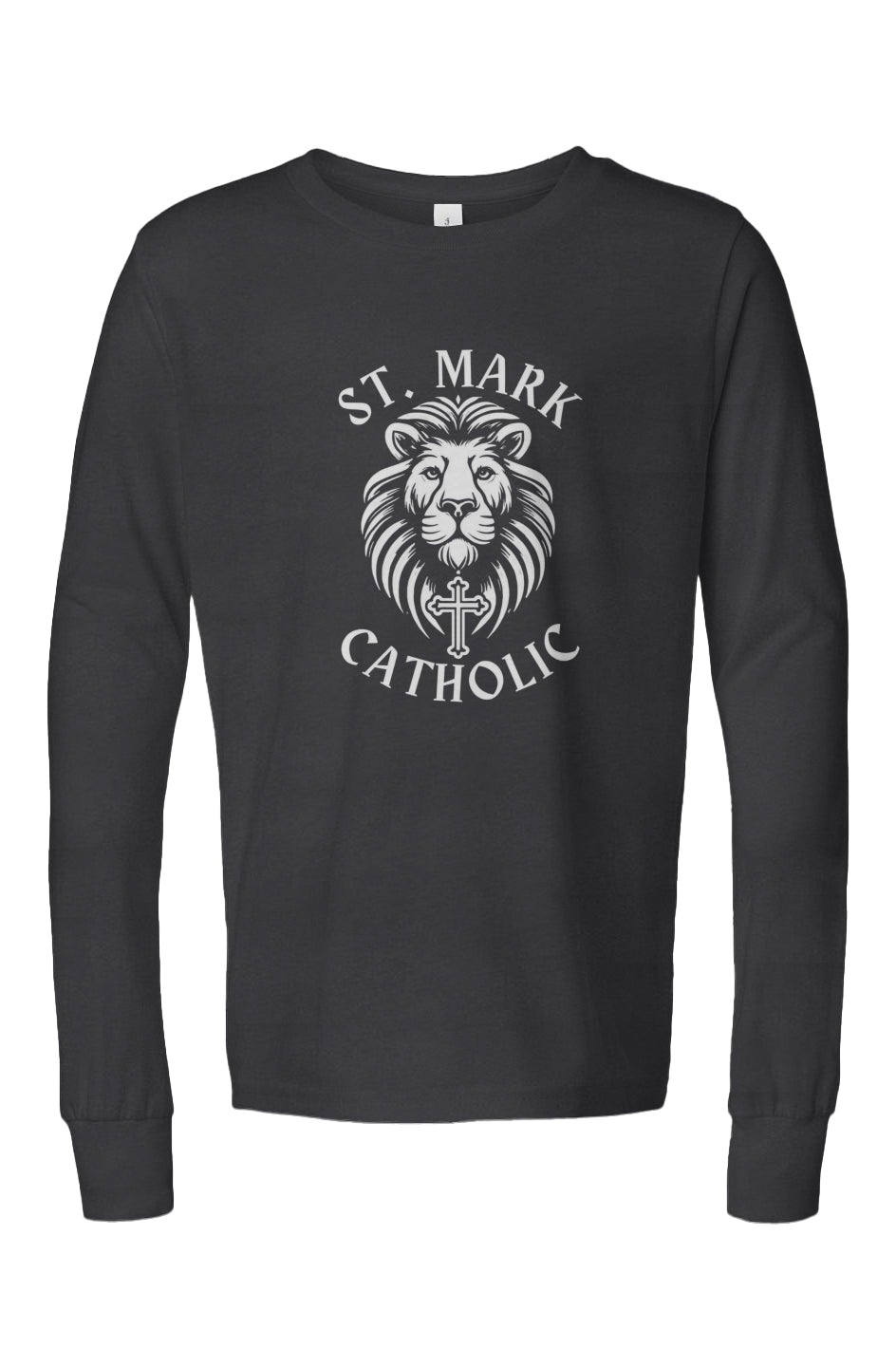 St. Mark Catholic Triblend L/S Tee