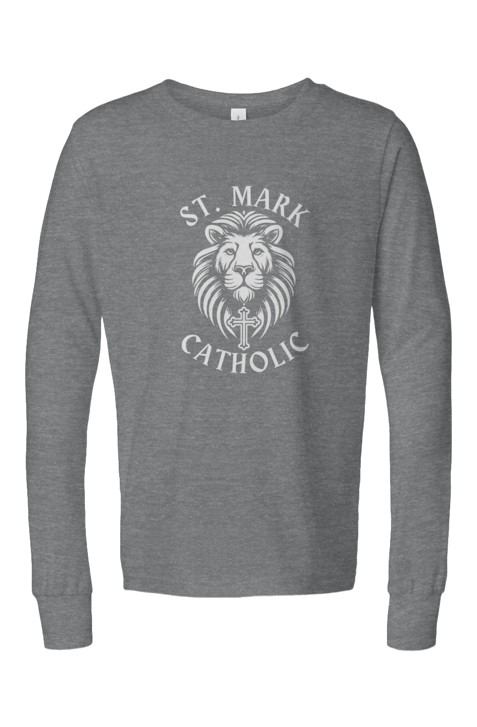 St. Mark Catholic Triblend L/S Tee