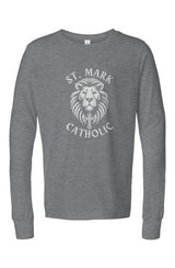 St. Mark Catholic Triblend L/S Tee