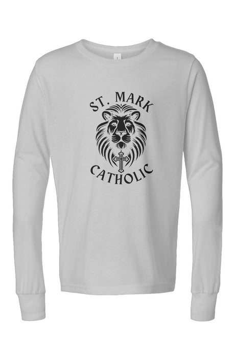 St. Mark Catholic Triblend L/S Tee