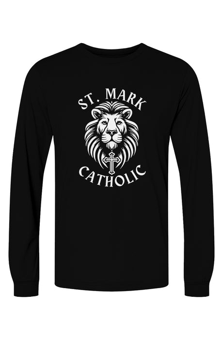 St. Mark Catholic Triblend L/S Tee