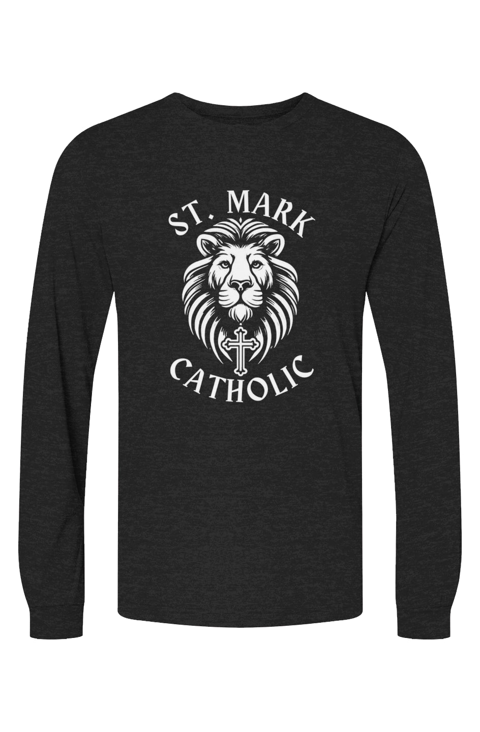 St. Mark Catholic Triblend L/S Tee