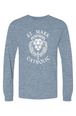 St. Mark Catholic Triblend L/S Tee