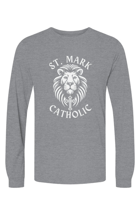 St. Mark Catholic Triblend L/S Tee