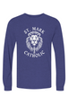 St. Mark Catholic Staff Triblend L/S Tee