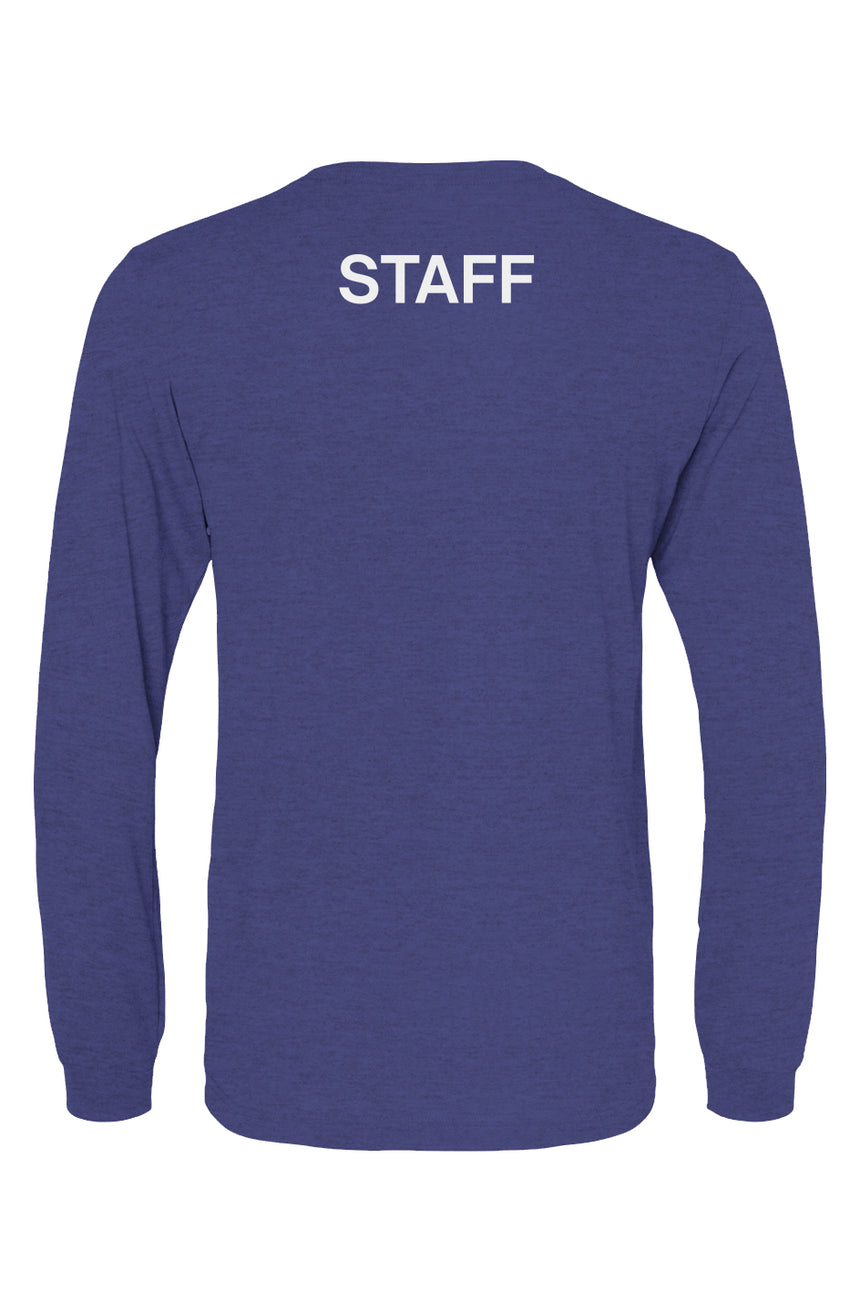St. Mark Catholic Staff Triblend L/S Tee