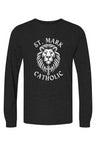 St. Mark Catholic Staff Triblend L/S Tee