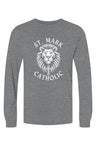 St. Mark Catholic Staff Triblend L/S Tee
