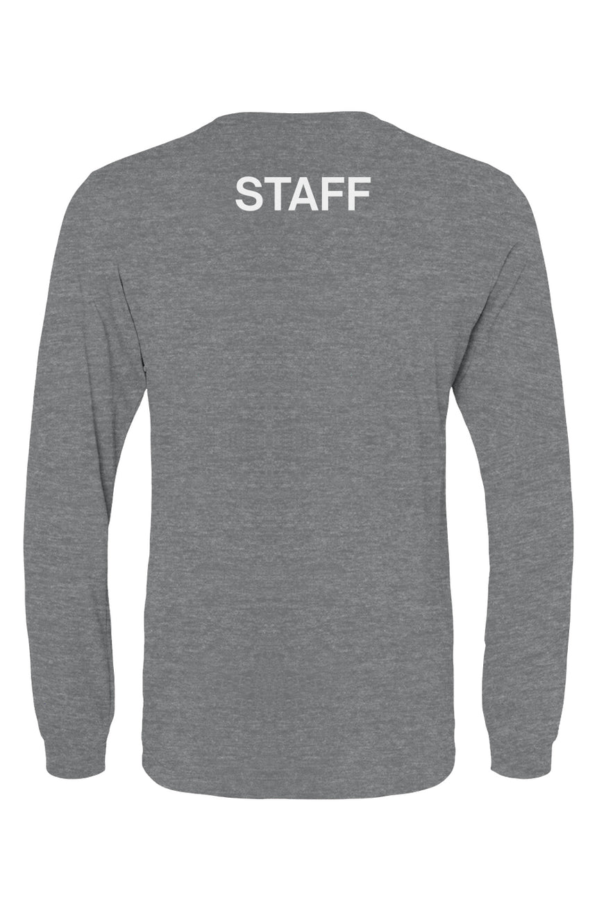 St. Mark Catholic Staff Triblend L/S Tee