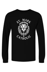 St. Mark Catholic Staff Triblend L/S Tee