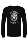 St. Mark Catholic Staff Triblend L/S Tee