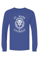 St. Mark Catholic Staff Triblend L/S Tee