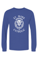 St. Mark Catholic Staff Triblend L/S Tee