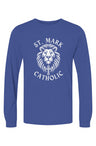 St. Mark Catholic Staff Triblend L/S Tee