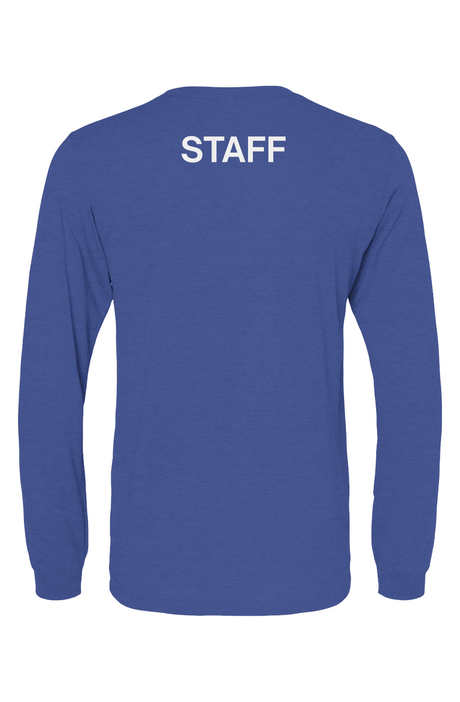 St. Mark Catholic Staff Triblend L/S Tee