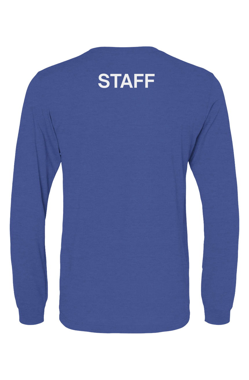 St. Mark Catholic Staff Triblend L/S Tee