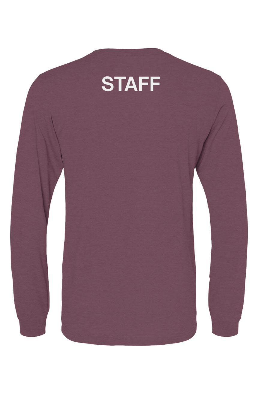 St. Mark Catholic Staff Triblend L/S Tee