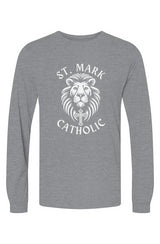 St. Mark Catholic Staff Triblend L/S Tee