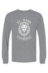 St. Mark Catholic Staff Triblend L/S Tee