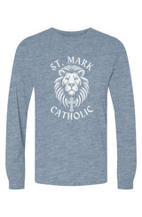 St. Mark Catholic Staff Triblend L/S Tee