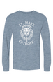 St. Mark Catholic Staff Triblend L/S Tee
