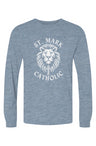 St. Mark Catholic Staff Triblend L/S Tee