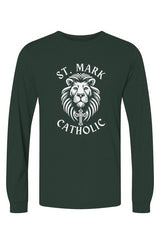 St. Mark Catholic Staff Triblend L/S Tee