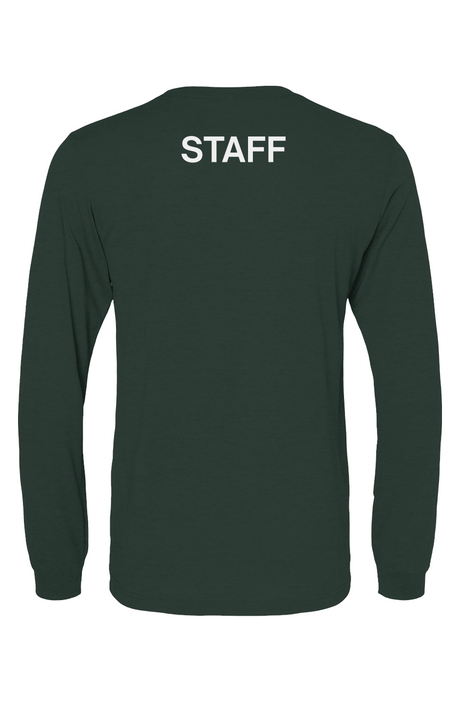 St. Mark Catholic Staff Triblend L/S Tee