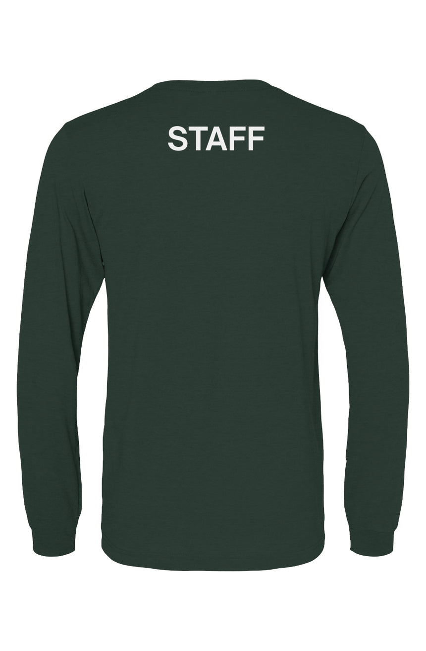 St. Mark Catholic Staff Triblend L/S Tee