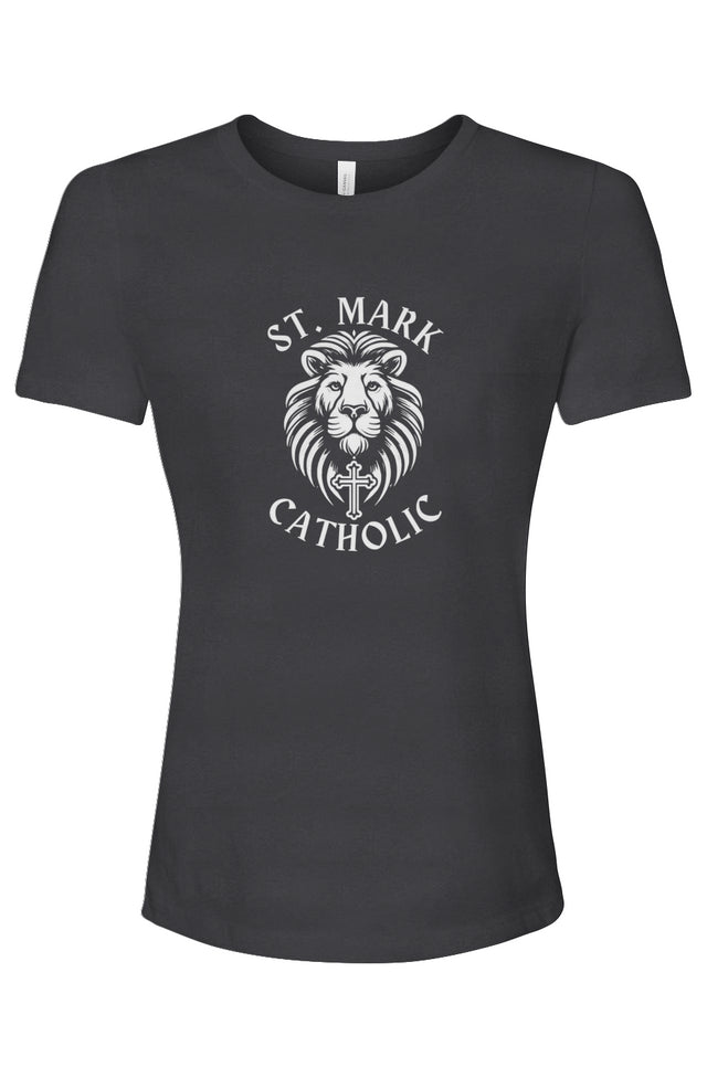 St. Mark Catholic Ladies' Relaxed Fit Triblend Tee