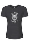 St. Mark Catholic Ladies' Relaxed Fit Triblend Tee