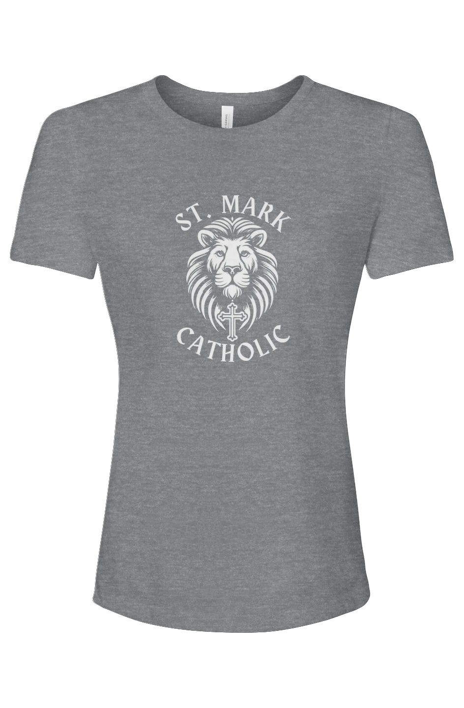 St. Mark Catholic Ladies' Relaxed Fit Triblend Tee