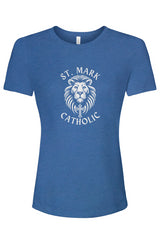 St. Mark Catholic Ladies' Relaxed Fit Triblend Tee