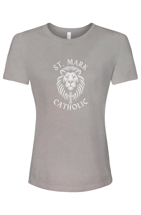 St. Mark Catholic Ladies' Relaxed Fit Triblend Tee