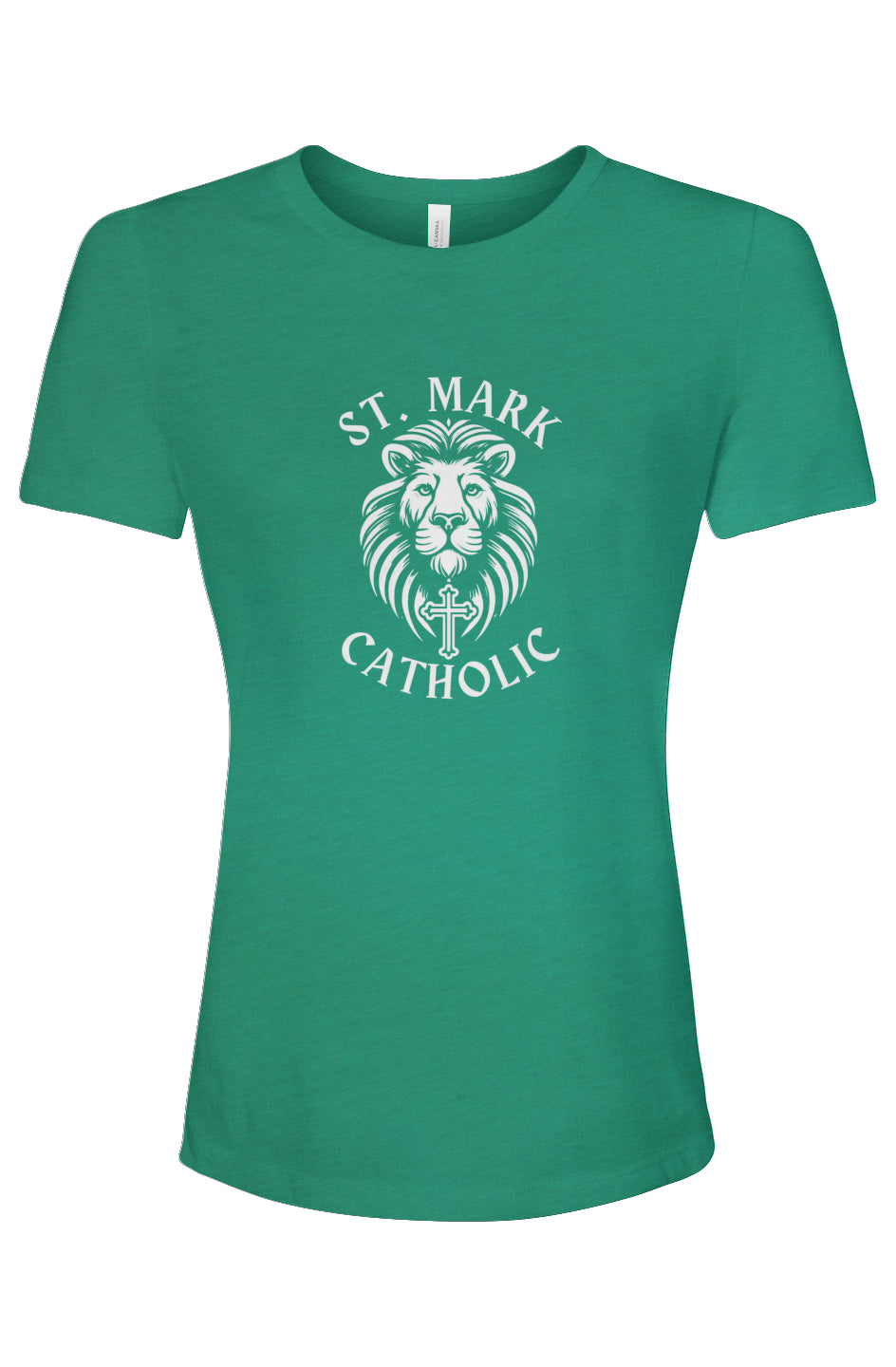 St. Mark Catholic Ladies' Relaxed Fit Triblend Tee