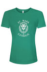 St. Mark Catholic Ladies' Relaxed Fit Triblend Tee