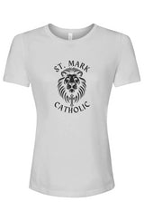 St. Mark Catholic Ladies' Relaxed Fit Triblend Tee