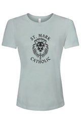 St. Mark Catholic Ladies' Relaxed Fit Triblend Tee