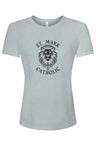 St. Mark Catholic Ladies' Relaxed Fit Triblend Tee