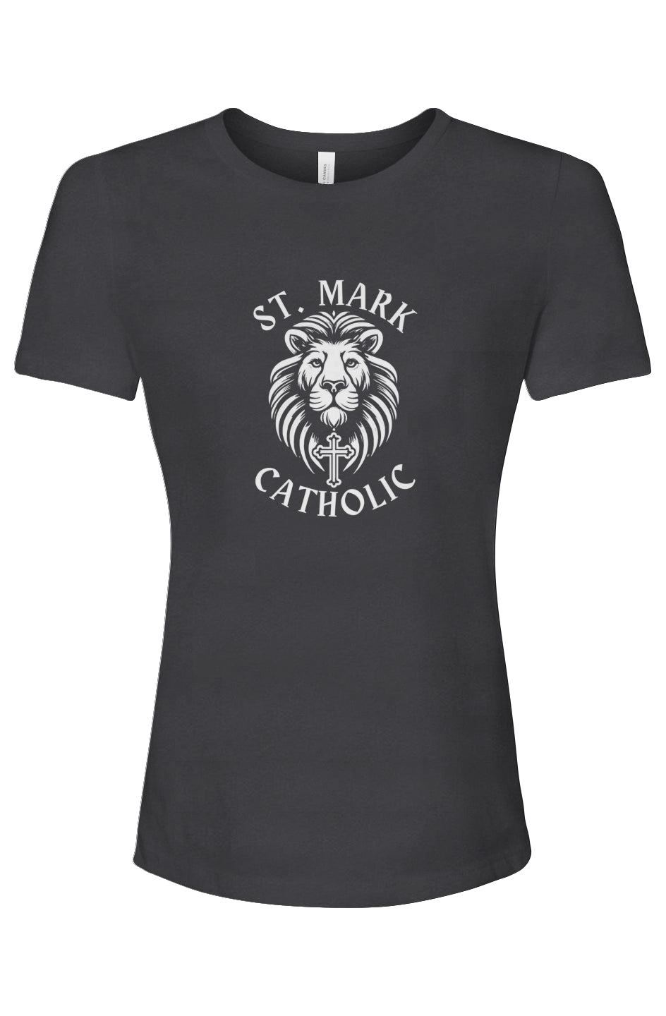 St. Mark Catholic Ladies' Relaxed Fit Staff Triblend Tee