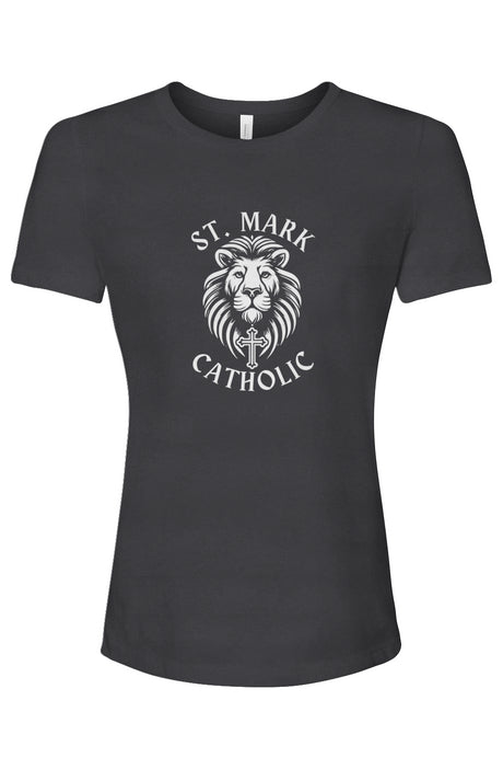 St. Mark Catholic Ladies' Relaxed Fit Staff Triblend Tee