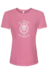 St. Mark Catholic Ladies' Relaxed Fit Staff Triblend Tee